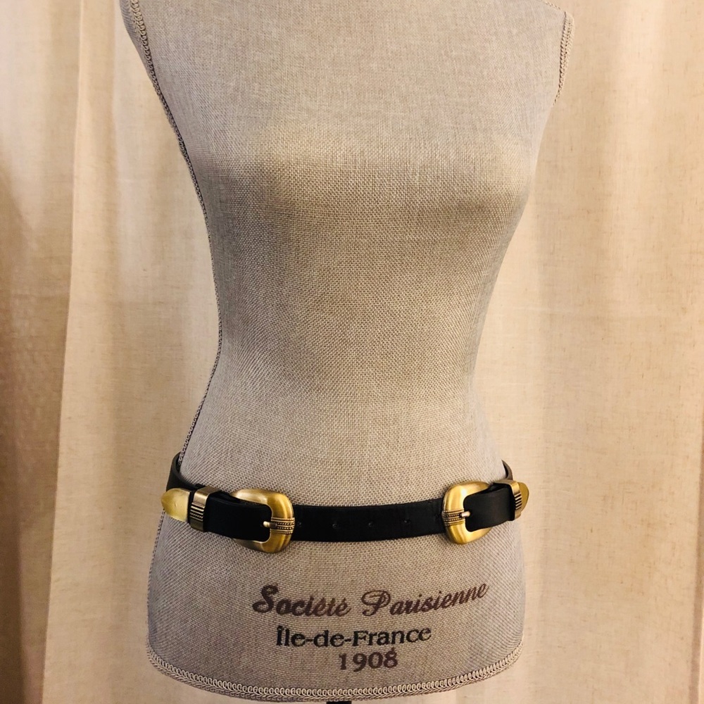 Double buckle belt- brand new